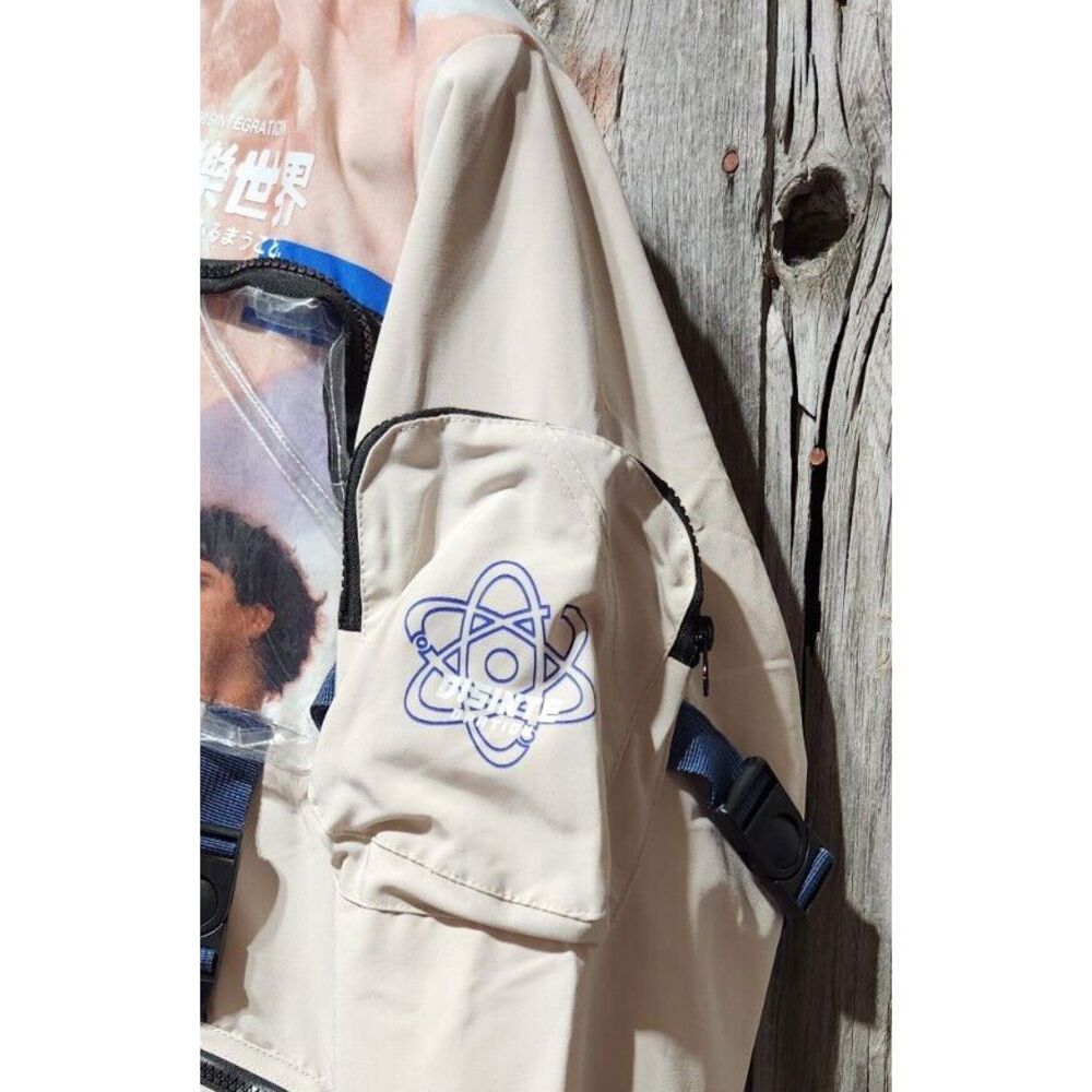 HFNF Disintegration jacket Waterproof cargo Windbreaker street/tech wear L NEW - Picture 3 of 8